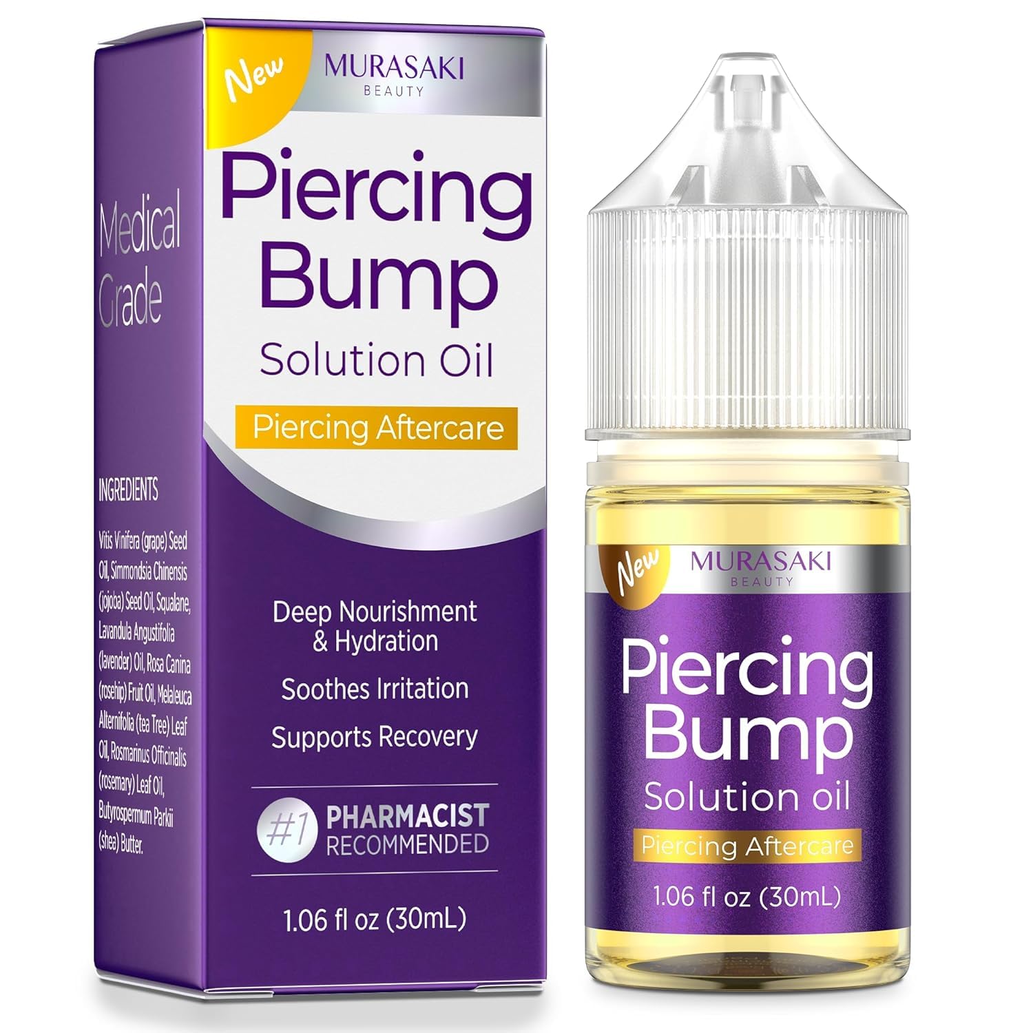 Murasaki Beauty Piercing Bump Solution Oil